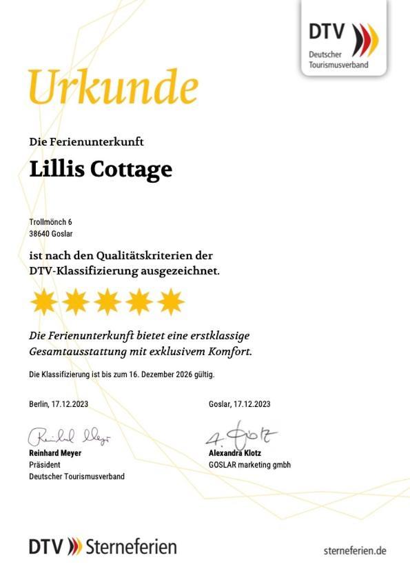 Lillis Cottage Гослар Екстер'єр фото